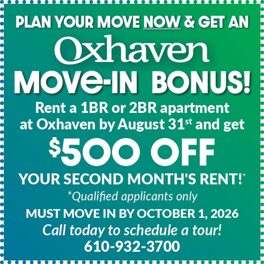 Oxford Apartment: 408 Conowingo Circle