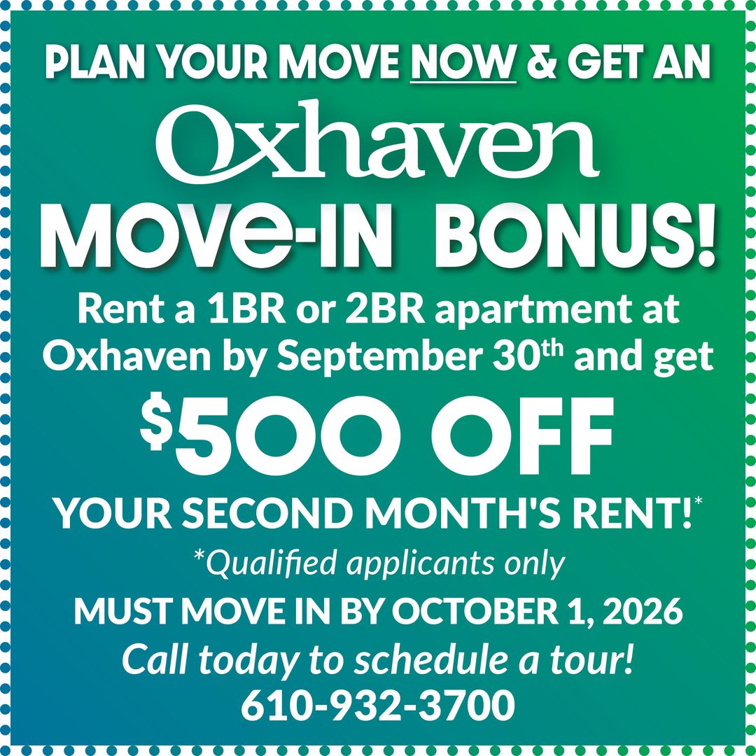 Oxford Apartment: 408 Conowingo Circle