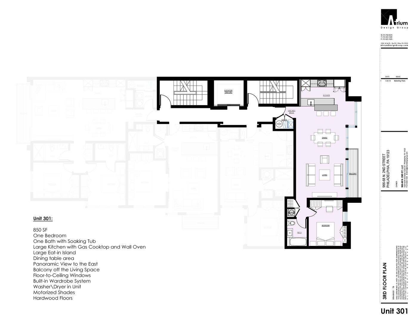 Philadelphia Apartment: 966 N 2nd St.