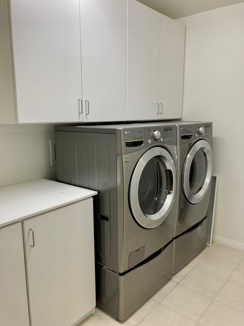 Laundry room at 61 Keepsake