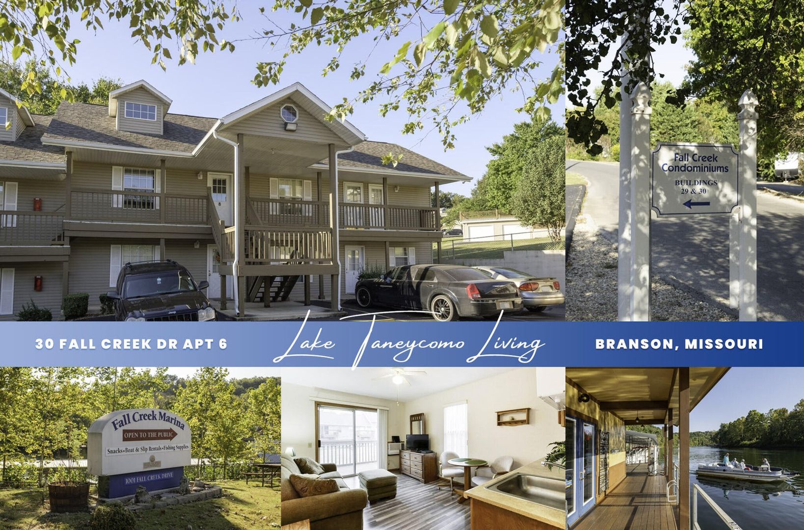 Branson Condo: 30 Fall Creek Unit 6