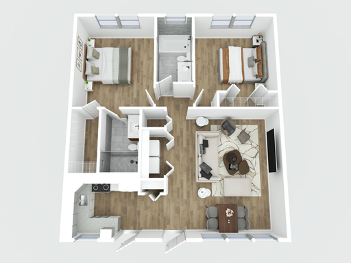Bicycle Club (2-bed / 2-bath) – photo 1