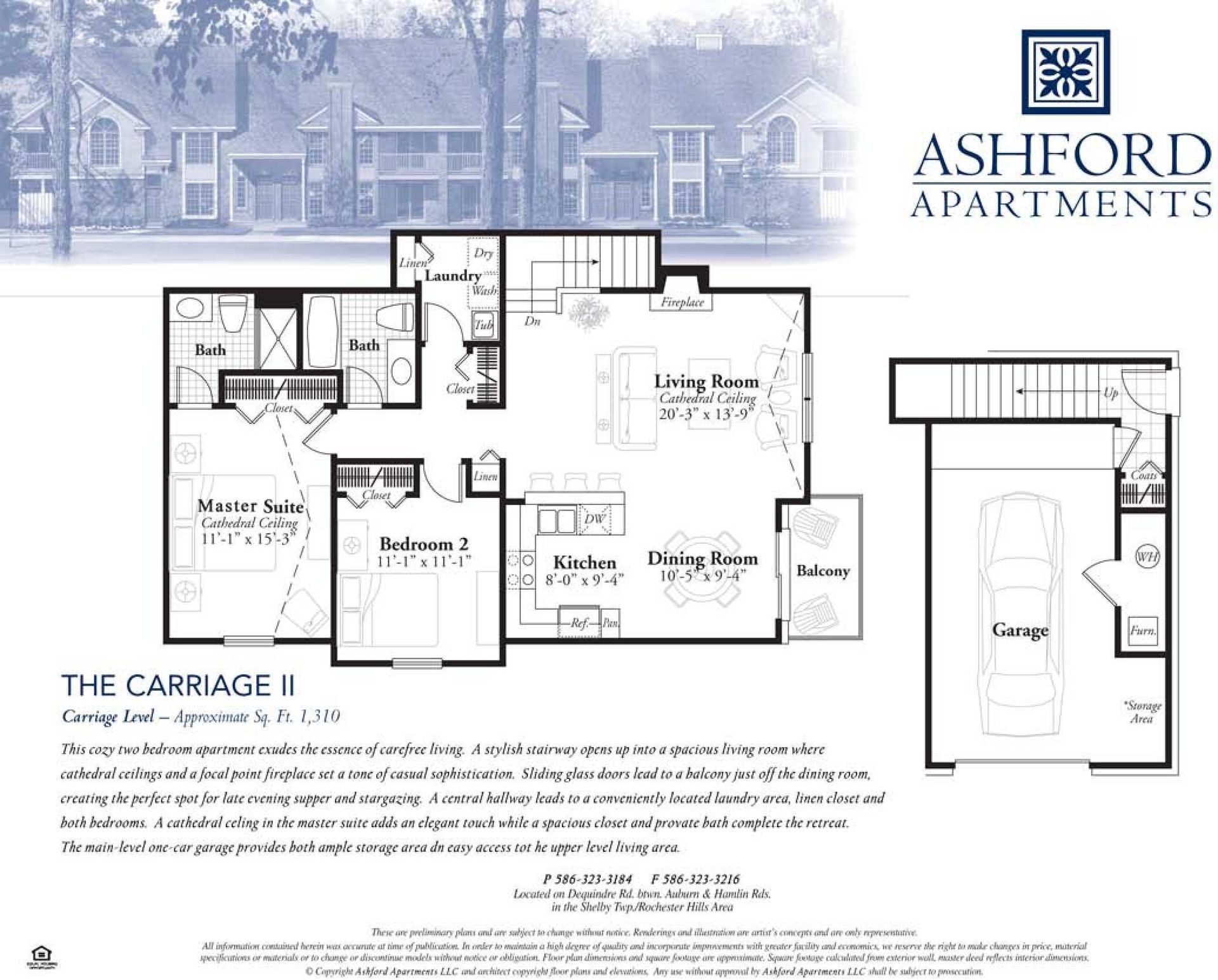 Shelby Township Apartment: 2427 Partridge Drive