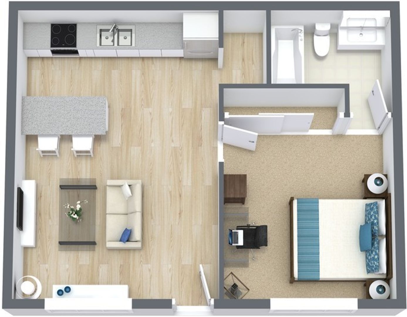 Sunnyvale Apartment: 126 W Ahwanee Ave