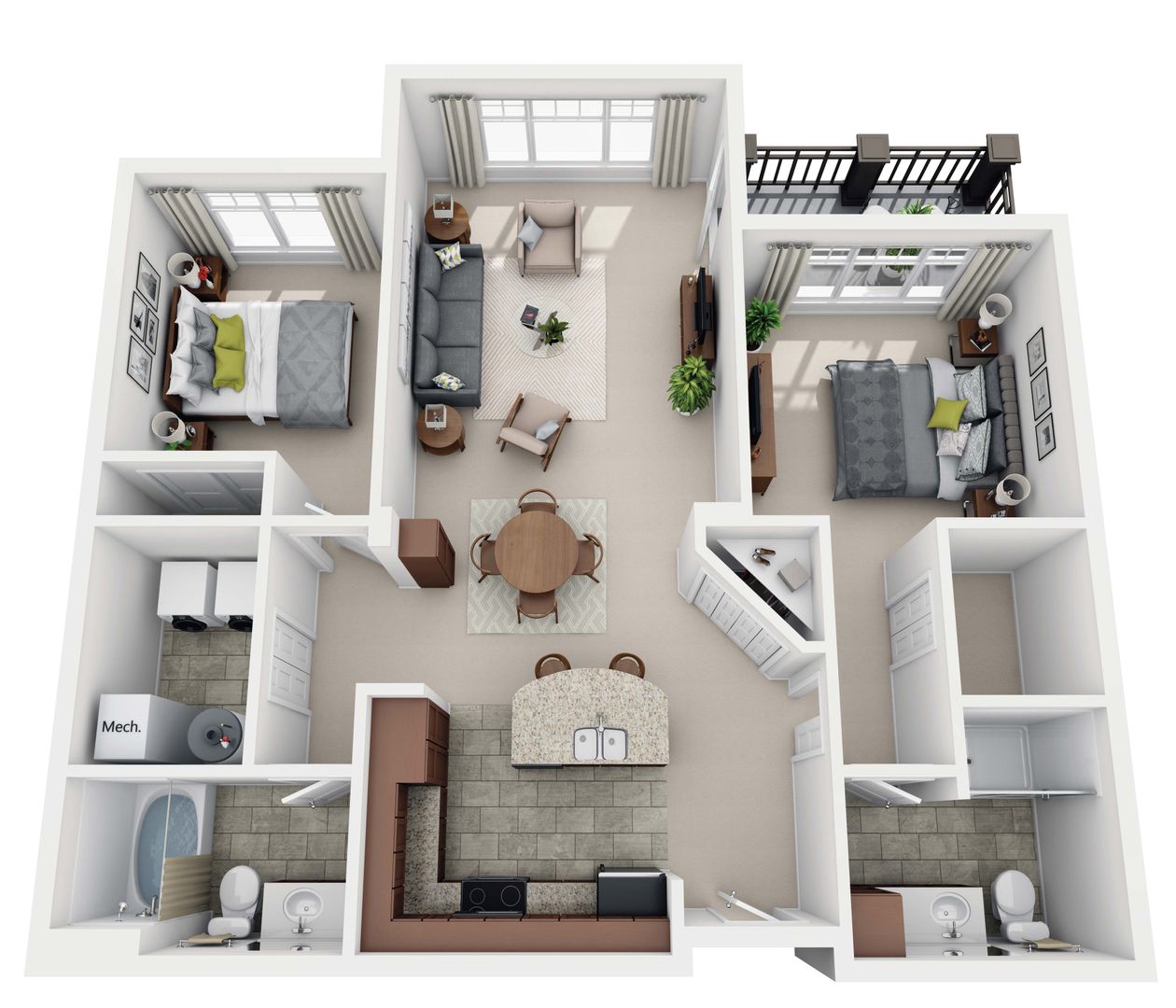 Brookfield Apartment: 3755 N Brookfield Road