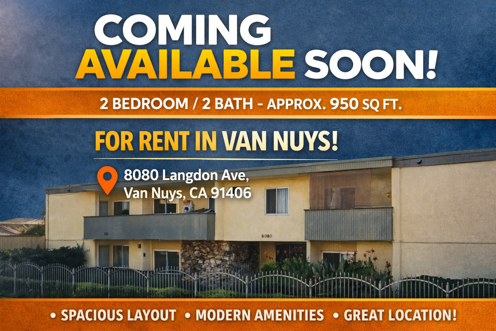 VAN NUYS Apartment: 8080 LANGDON AVE