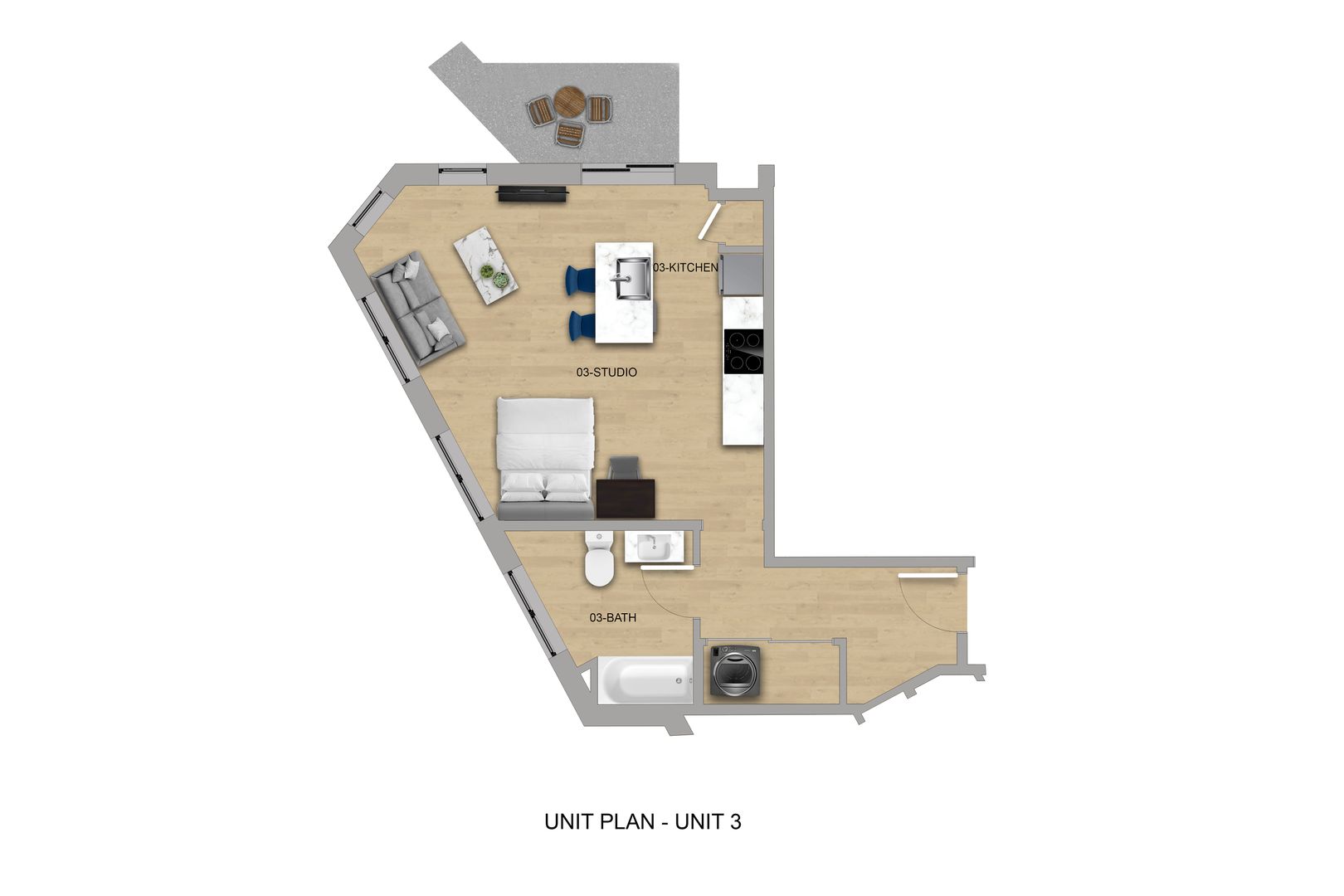 Ithaca Apartment: 201 Oak Avenue