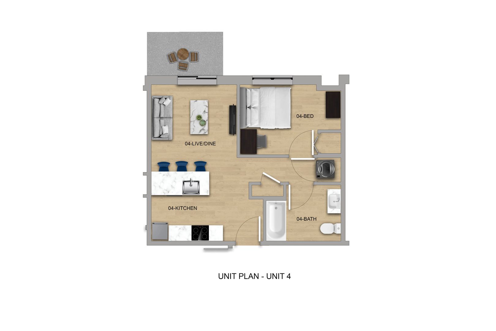 Ithaca Apartment: 201 Oak Avenue