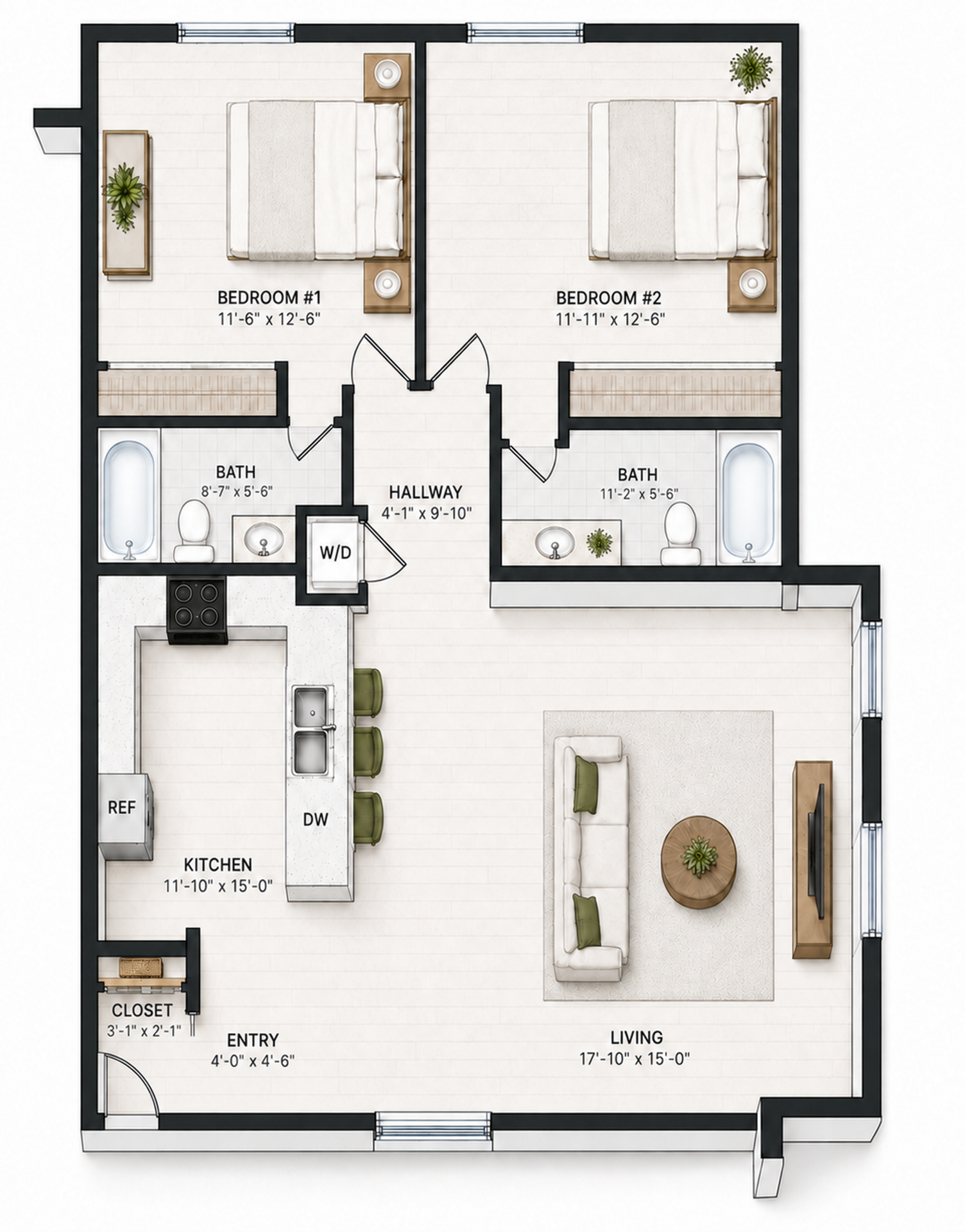 Eagle Apartment: 1115 Chambers Avenue
