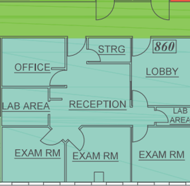 Suite 860 | 25 N. 14th Street | Downtown San Jose Move-In Ready Medical Office – photo 1