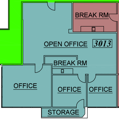 Move in ready, Four Private offices, Kitchenette and Conference room – photo 1