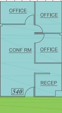 Suite 540 | 25 N. 14th Street | Downtown San Jose Efficient, Move-In Ready Office Suite – photo 1