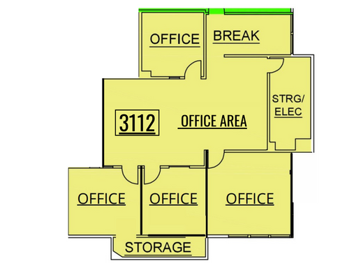 Shell condition, Five Private Offices – photo 1