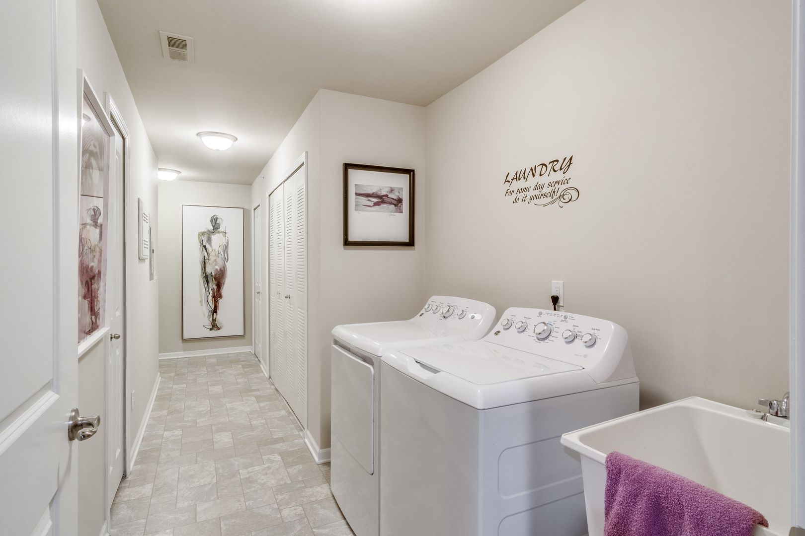 Laundry room at Tribute Creek Apartment Homes (2 of 3)