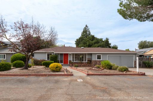 Single story house on large lot in epic Los Gatos Location with LG Schools!