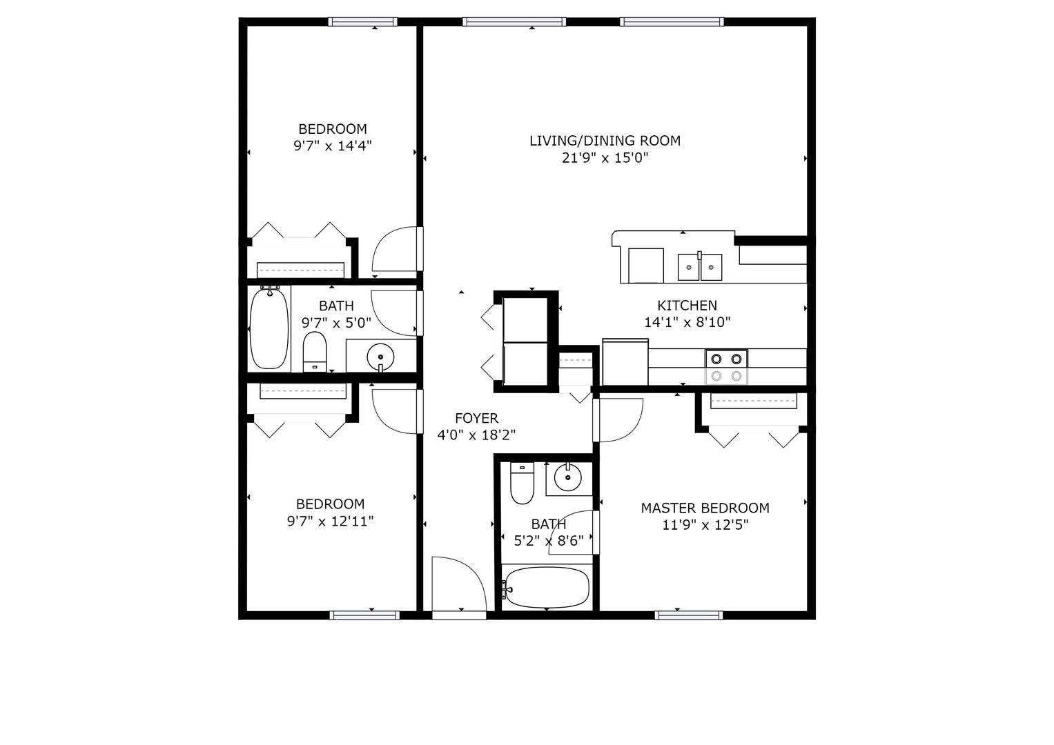 Missoula Apartment: 1210 Otis Street