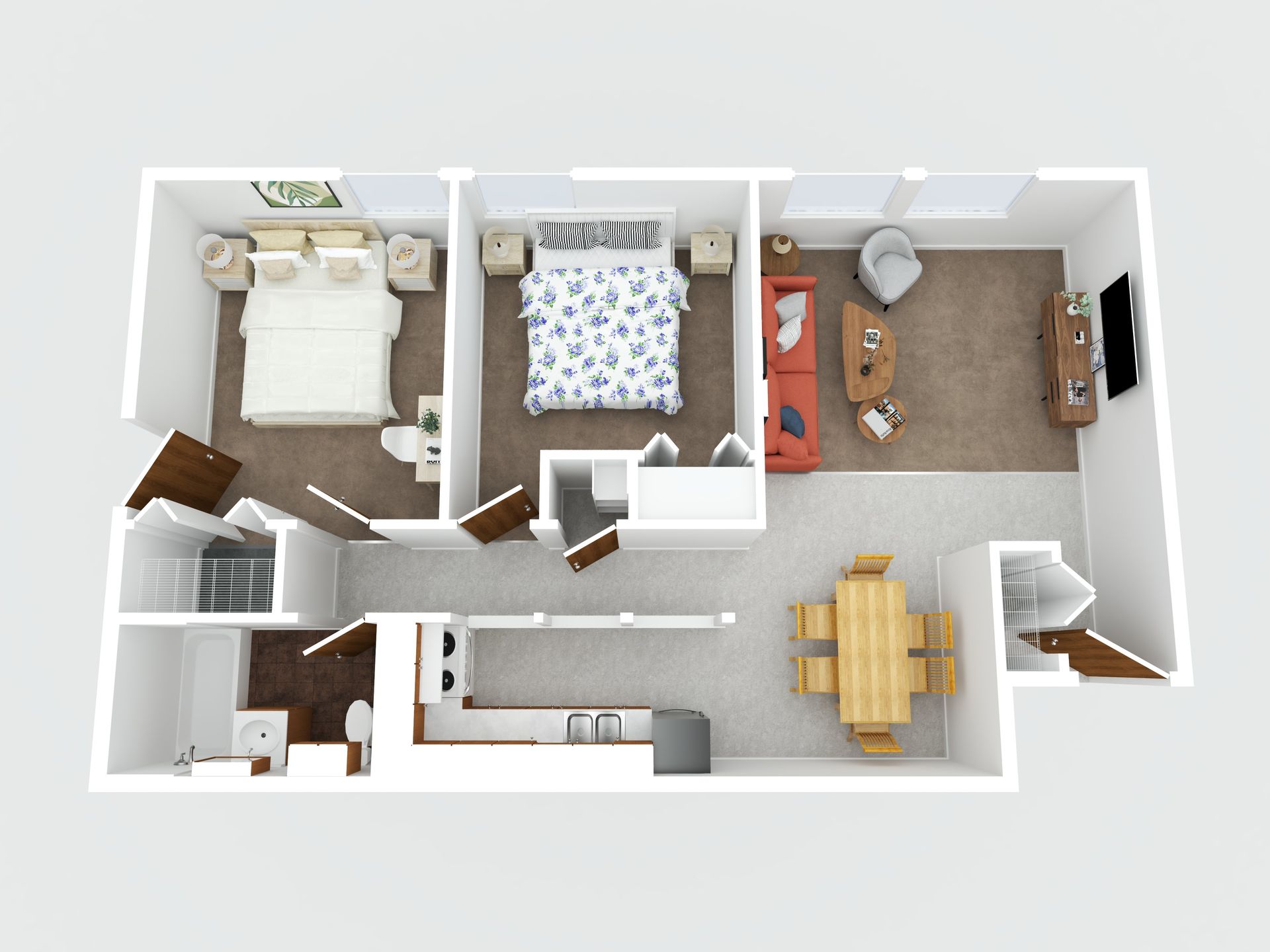 Whitewater Apartment: 1156 W Carriage Drive