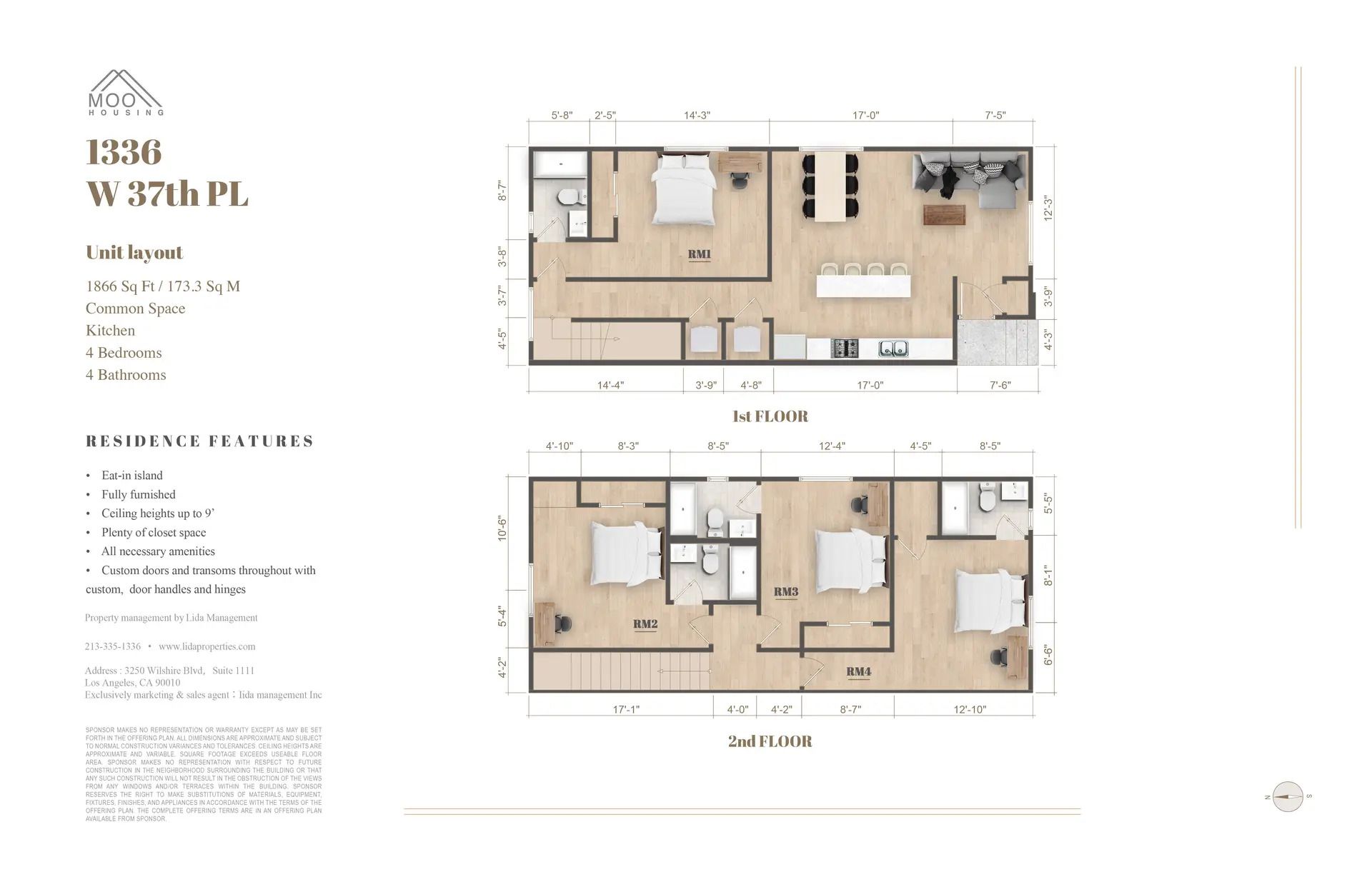 Los Angeles Apartment: 1334 West 37th Place