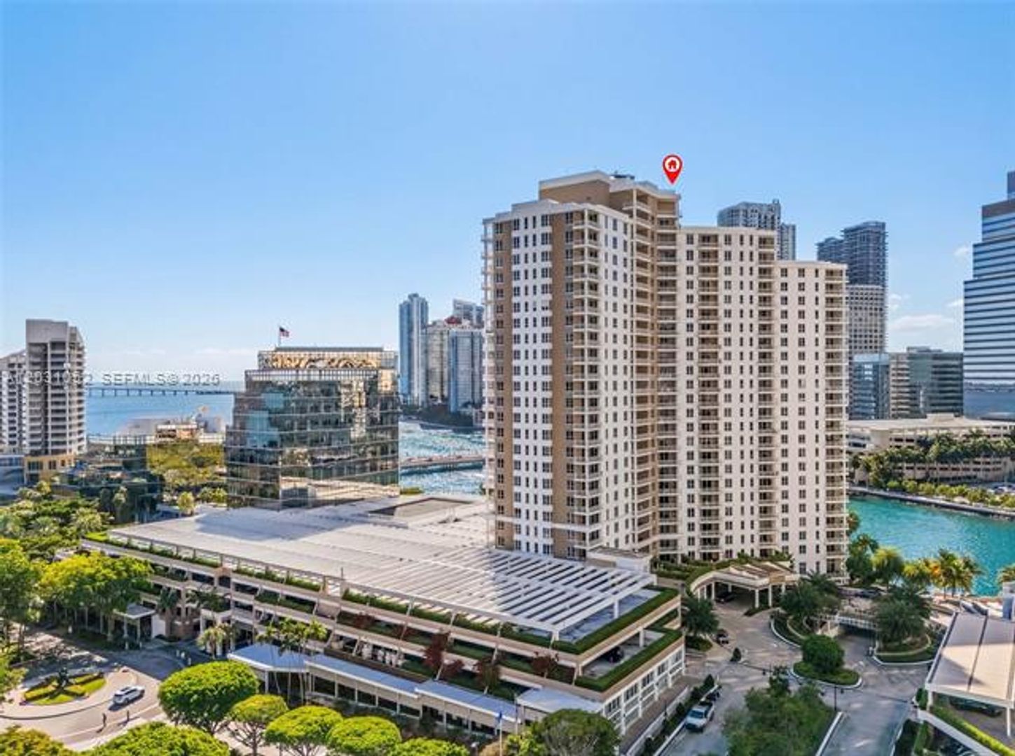 Miami Condo: 701 Brickell Key Blvd # 1506