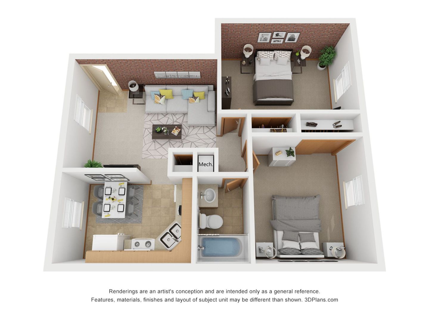 Morgantown Apartment: 1241 Pineview Drive