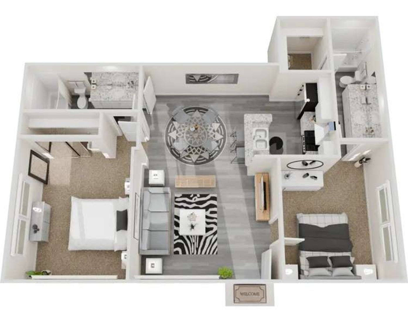 Cerritos Apartment: 18427 Studebaker Road