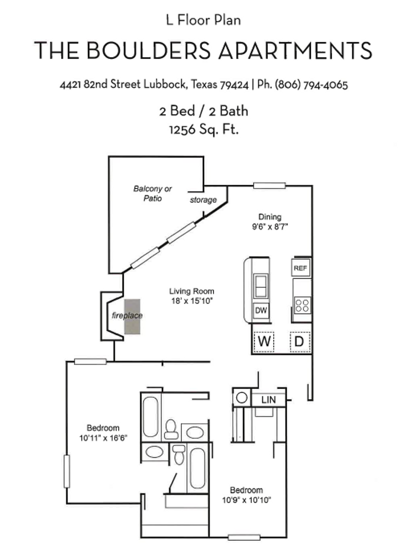 Lubbock Apartment: 4421 82nd Street