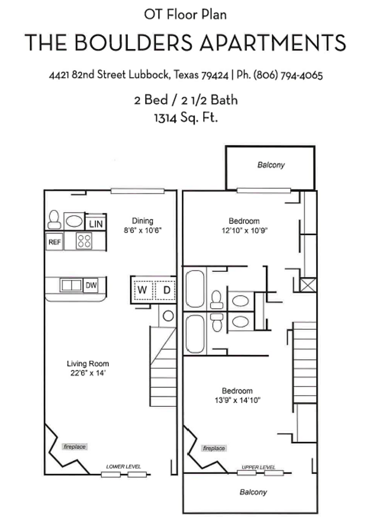 Lubbock Apartment: 4421 82nd Street