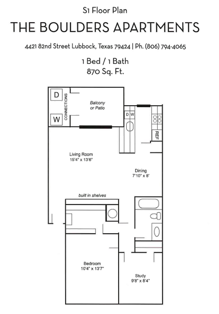 Lubbock Apartment: 4421 82nd Street
