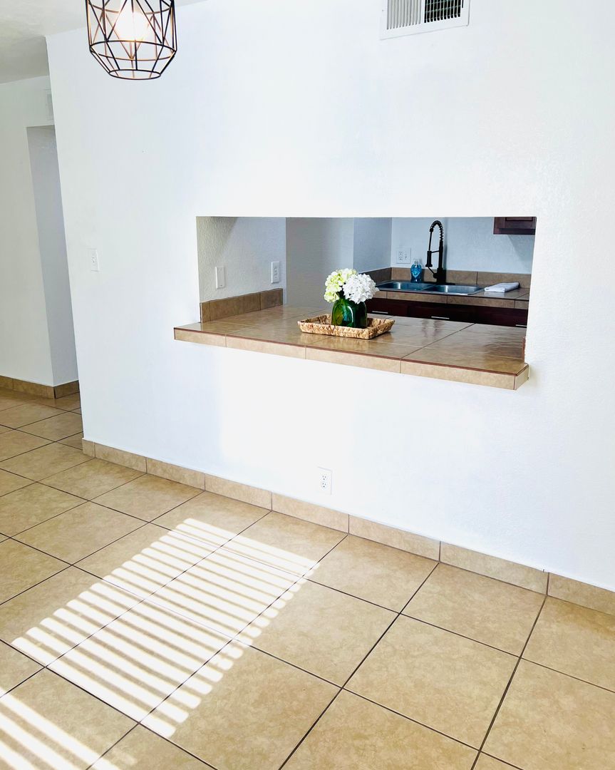 Unfurnished dining area — representative home at Arcadia Flats.
