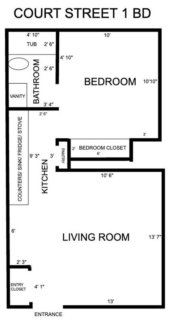 Iowa City Apartment: 1030 East Court St.