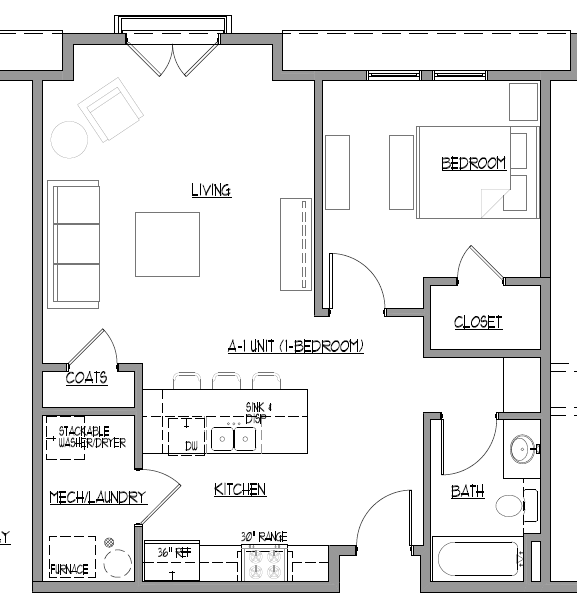 Omaha Apartment: 3625 Dewey Ave