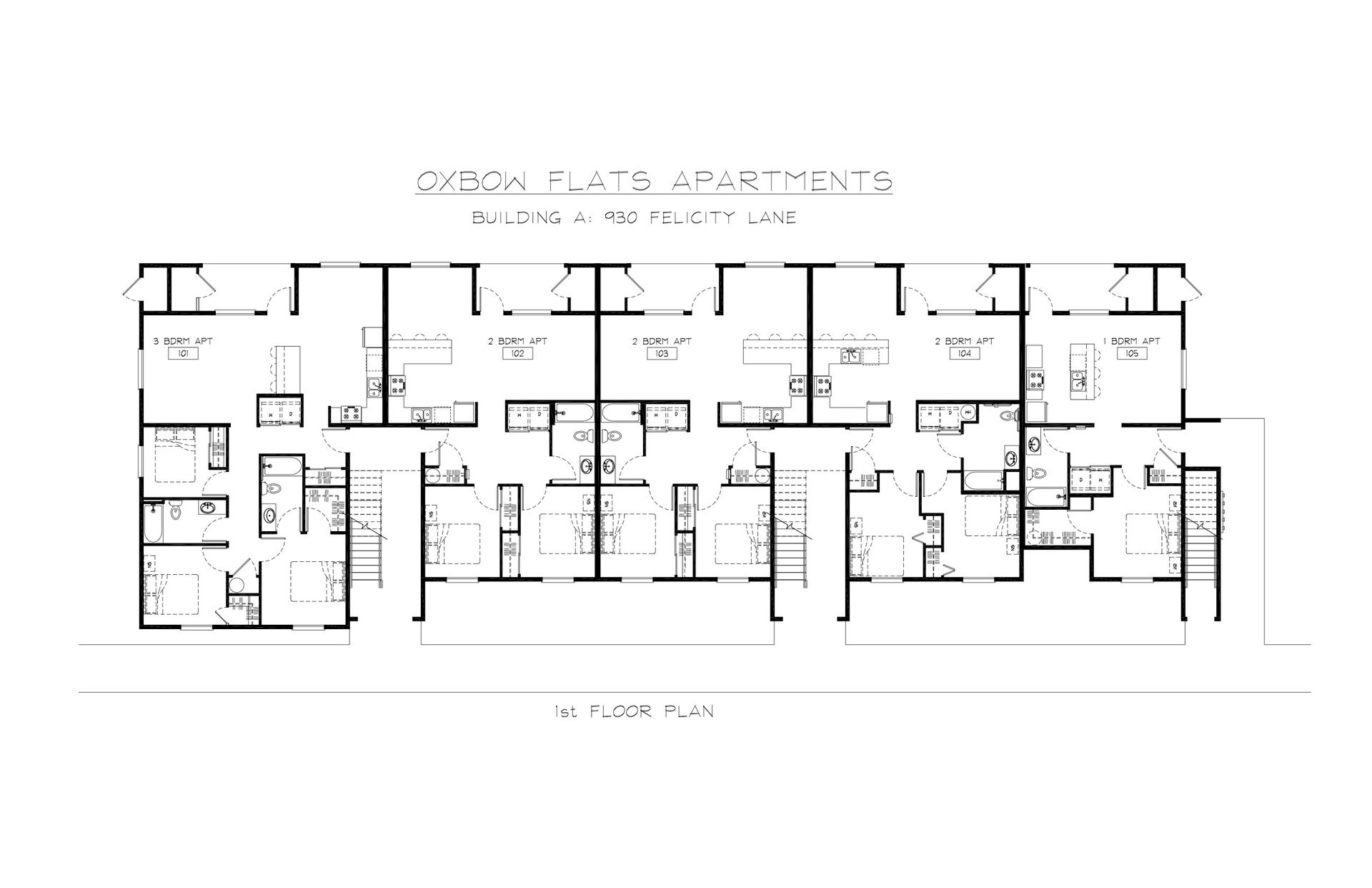 Sisters Apartment: 950 W. Felicity Ln