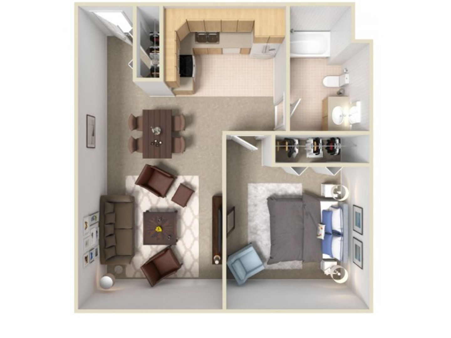 East Lansing Apartment: 910 Abbot Road