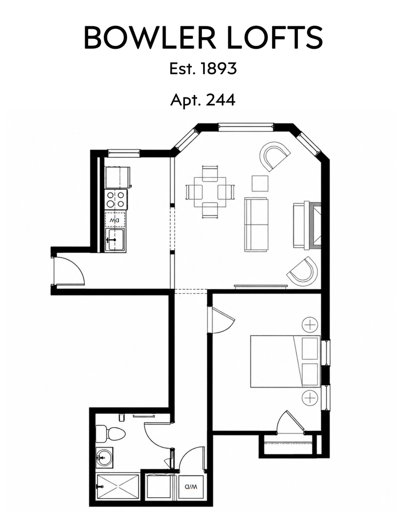 Minneapolis Apartment: 1502 Laurel Ave