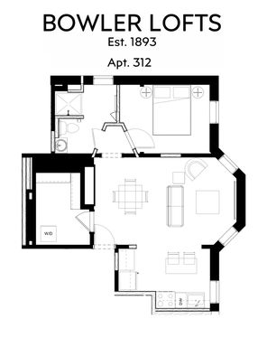1 Bedroom 1 Bathroom – photo 1