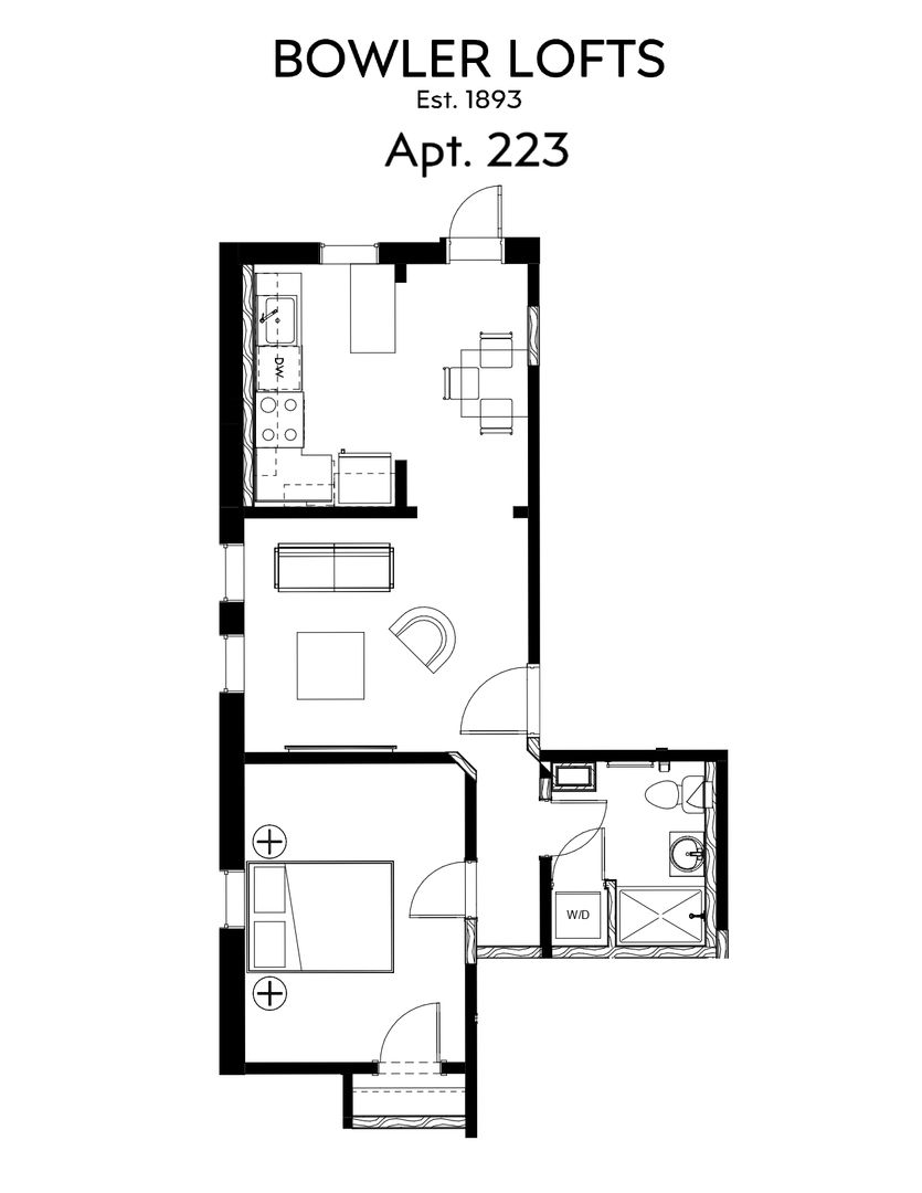 Minneapolis Apartment: 1502 Laurel Ave