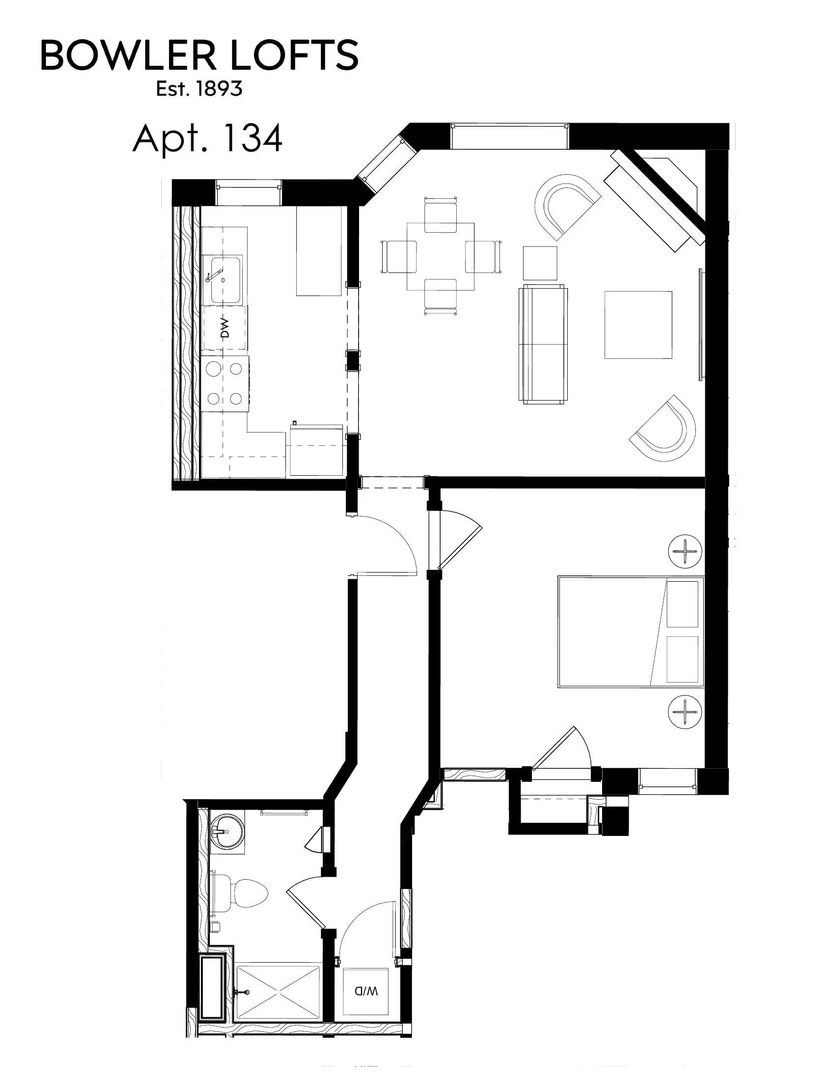 Minneapolis Apartment: 1502 Laurel Ave