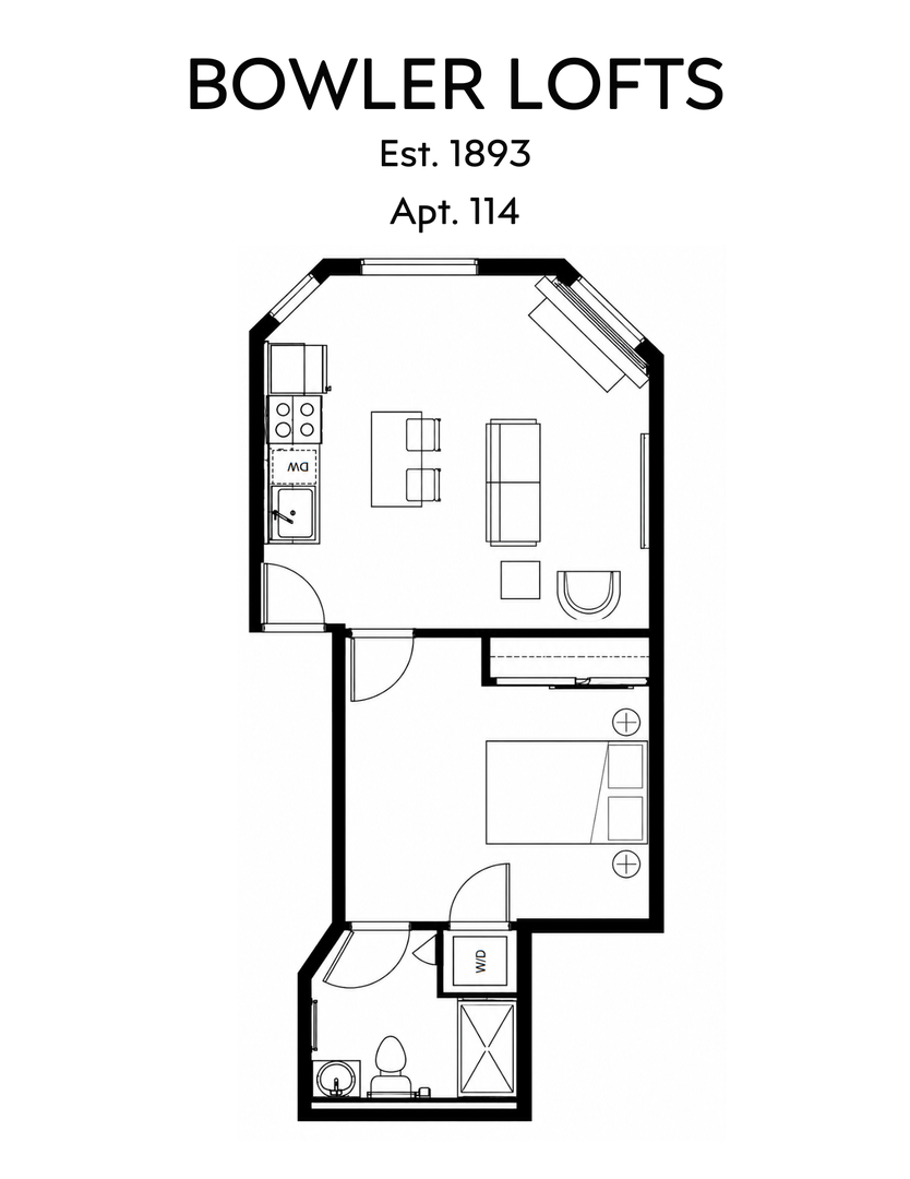 Minneapolis Apartment: 1502 Laurel Ave