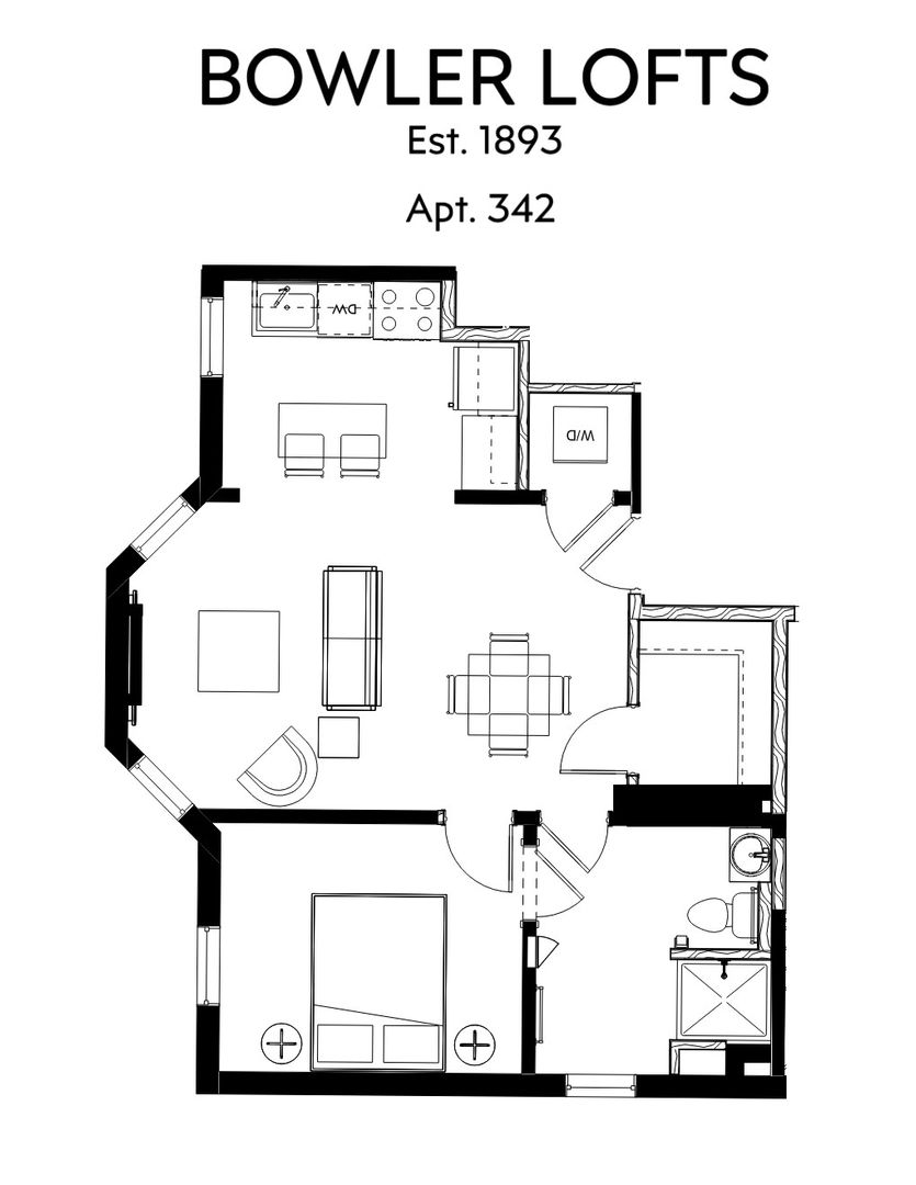 Minneapolis Apartment: 1502 Laurel Ave