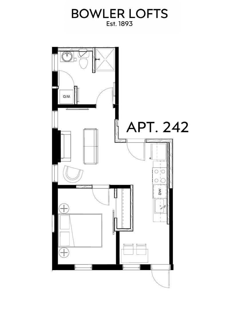Minneapolis Apartment: 1502 Laurel Ave