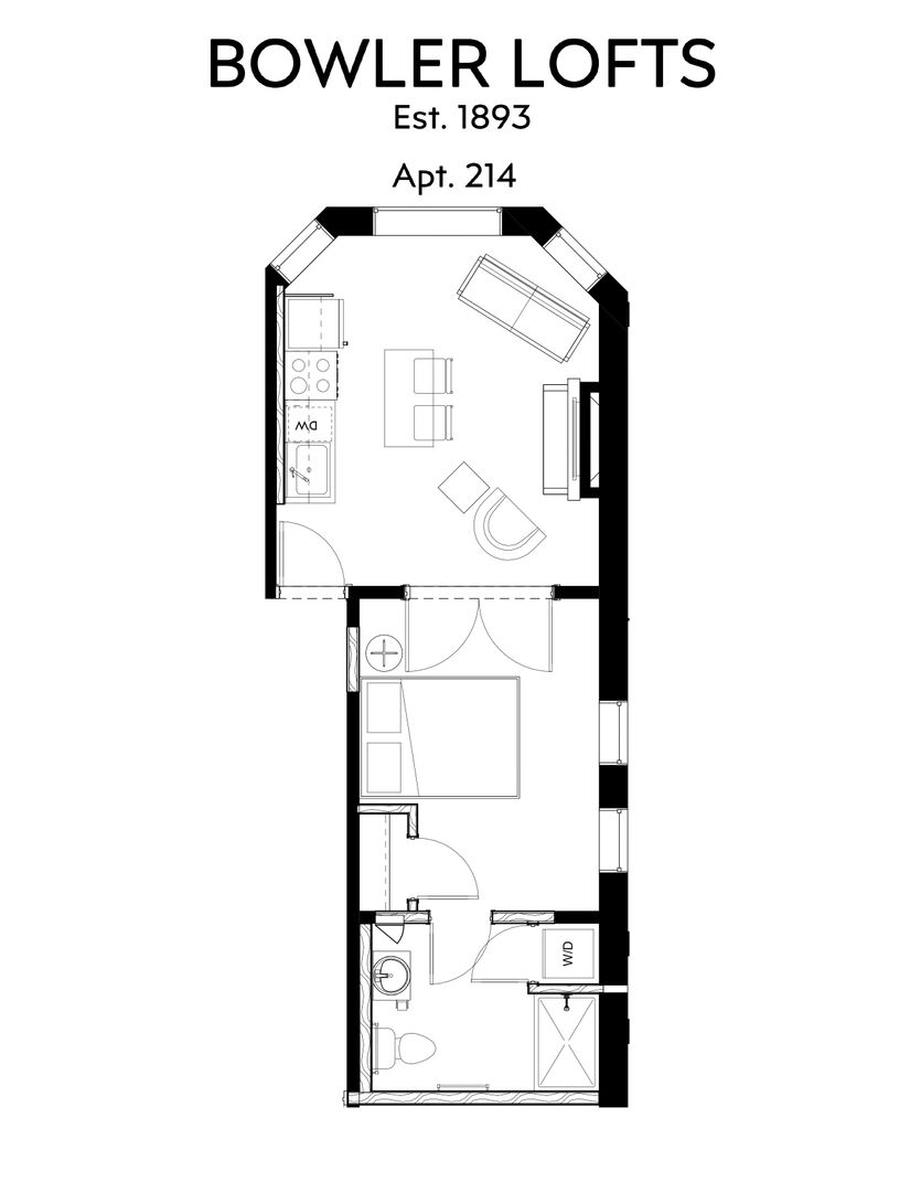 Minneapolis Apartment: 1502 Laurel Ave