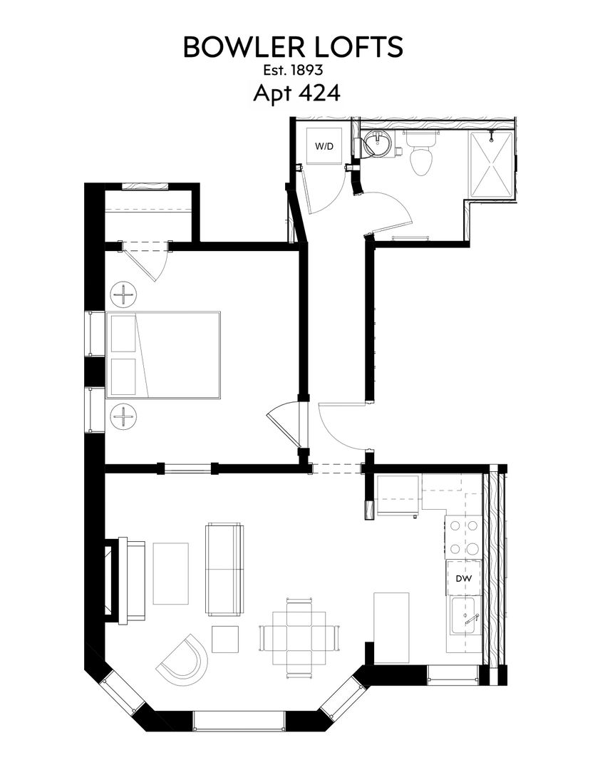 Minneapolis Apartment: 1502 Laurel Ave