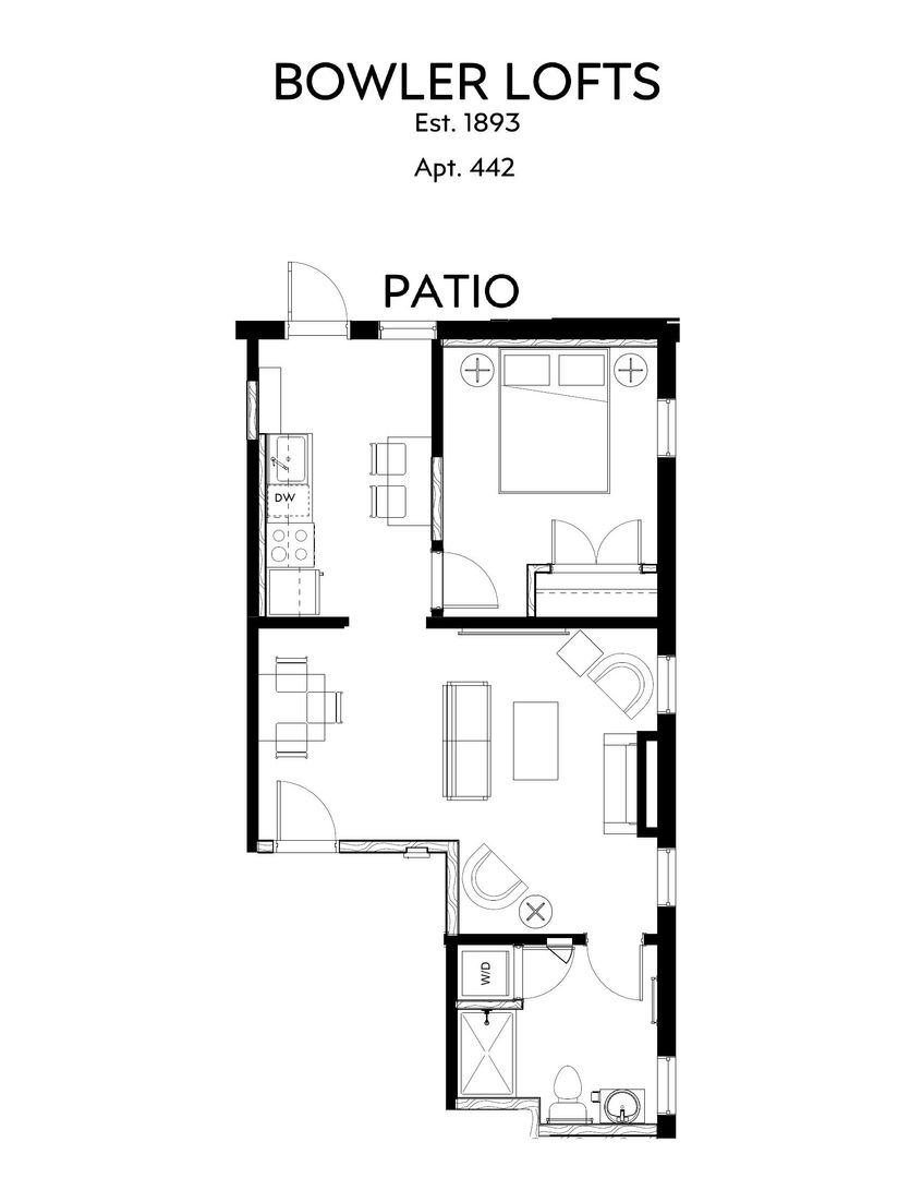 Minneapolis Apartment: 1502 Laurel Ave