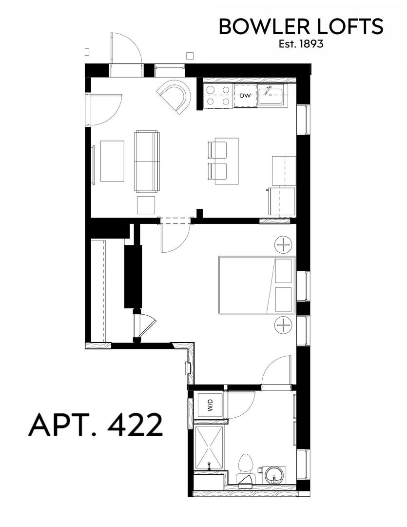 Minneapolis Apartment: 1502 Laurel Ave