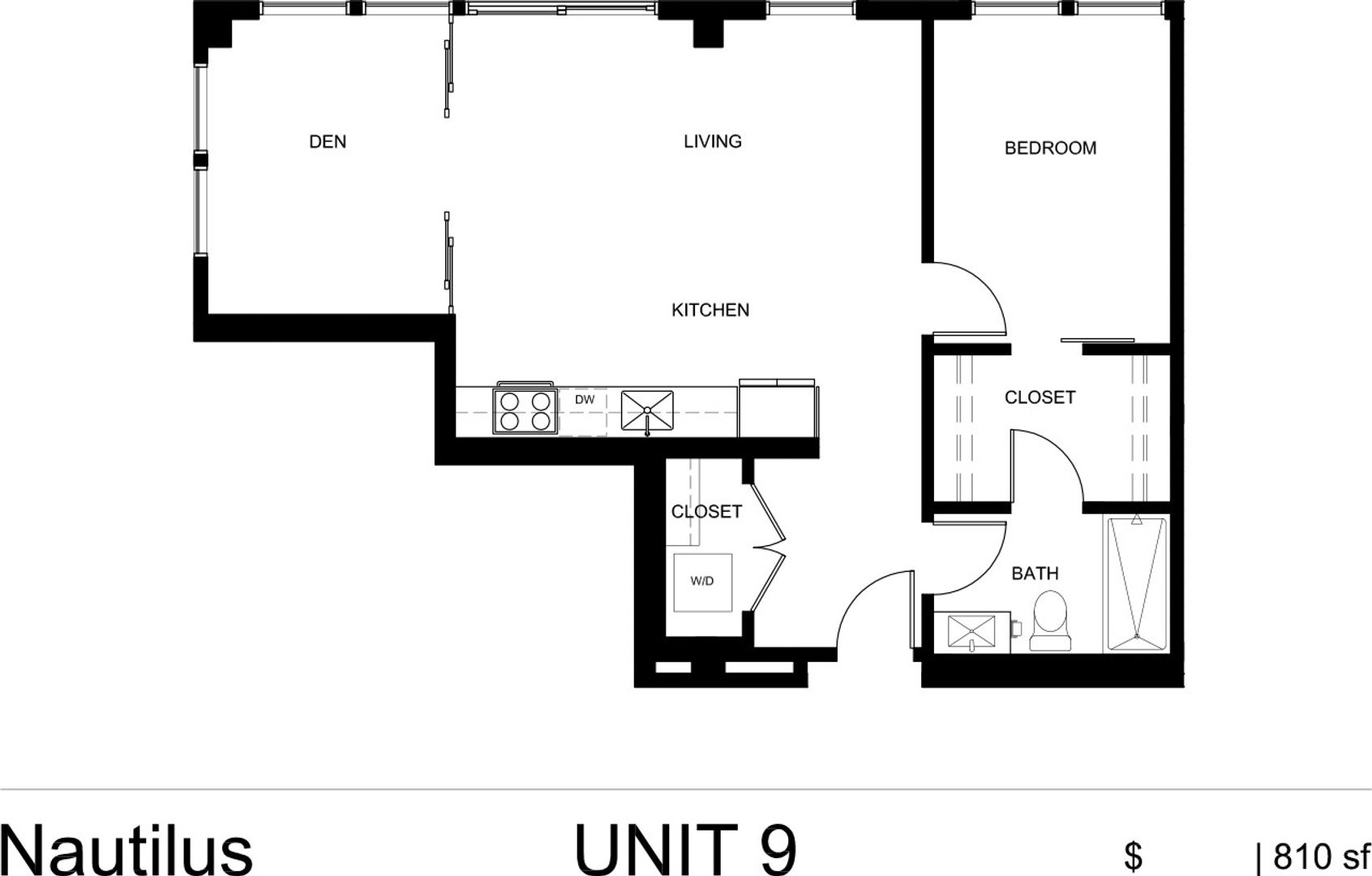 La Jolla Apartment: 470 Nautilus St.