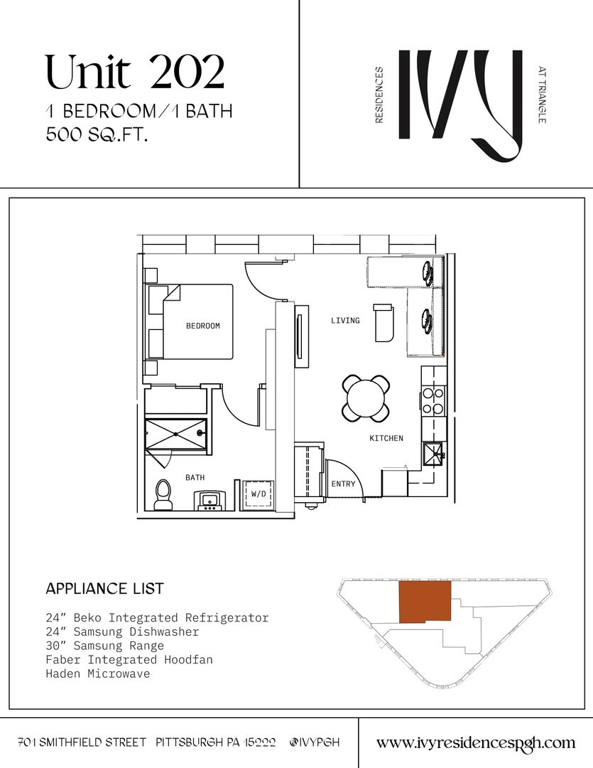 Pittsburgh Apartment: 705 Smithfield Street
