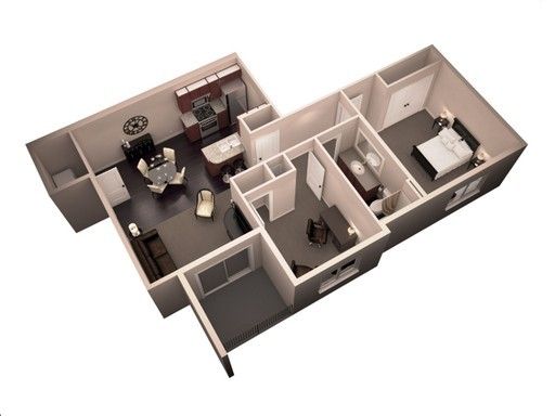 2 Bedroom 1 Bath