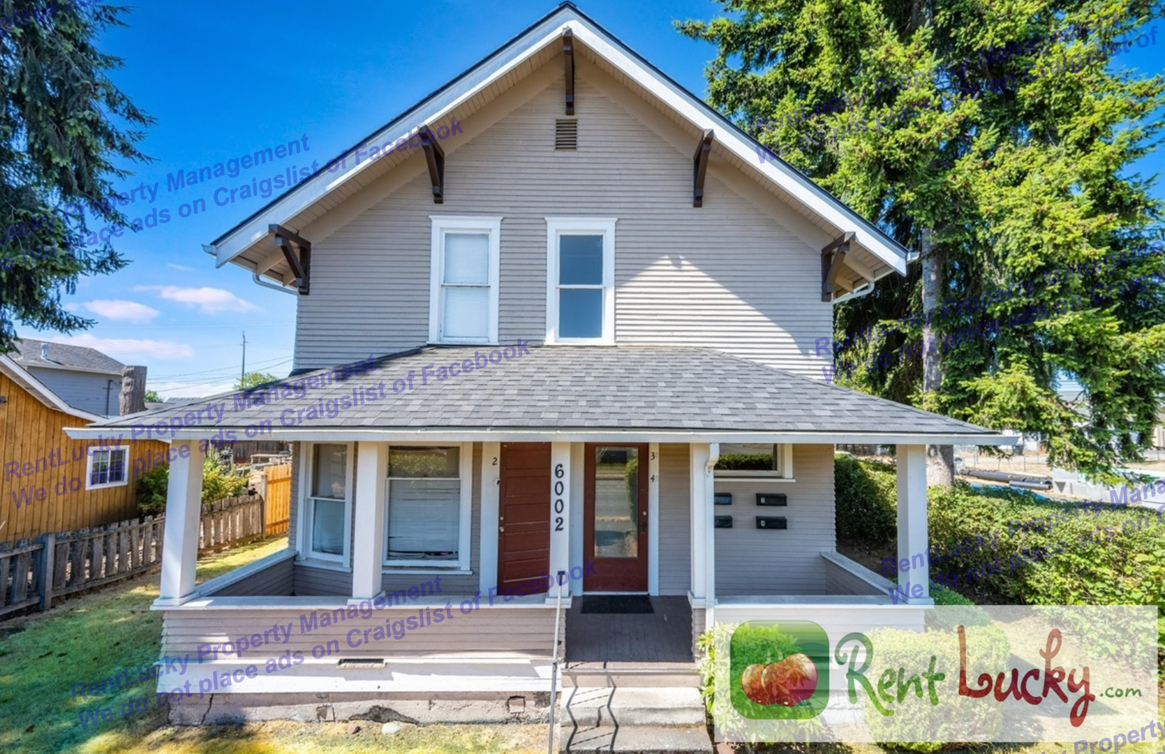 Tacoma Apartment: 6002 South Oakes Street