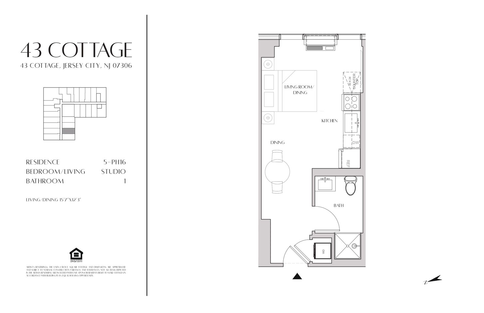 Jersey City Apartment: 43 Cottage Street