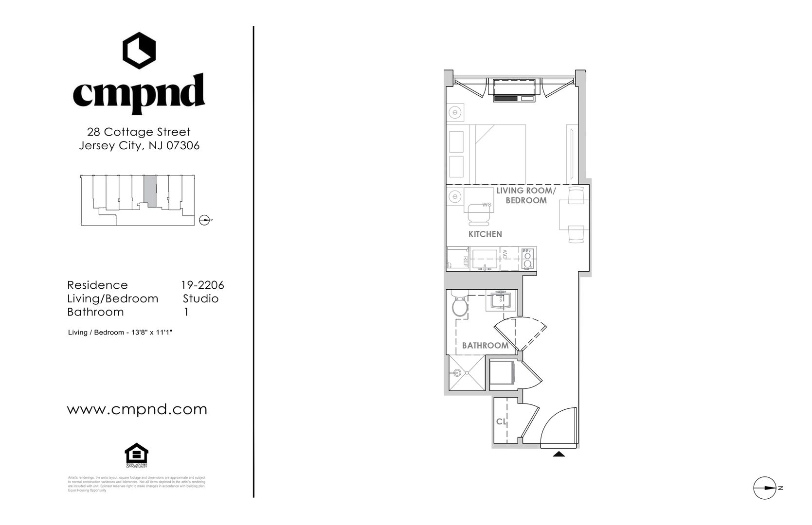 Jersey City Apartment: 28 Cottage Street